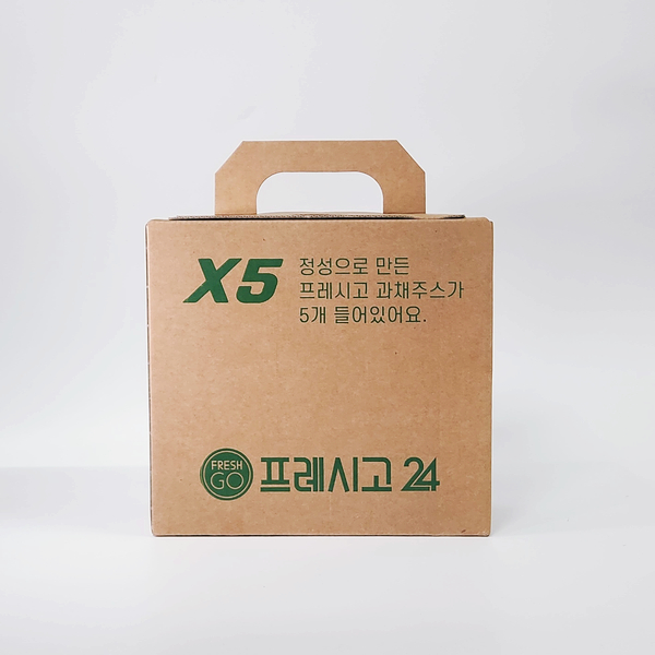 [손잡이 박스] 프레시고 24/ 무접착식 박스