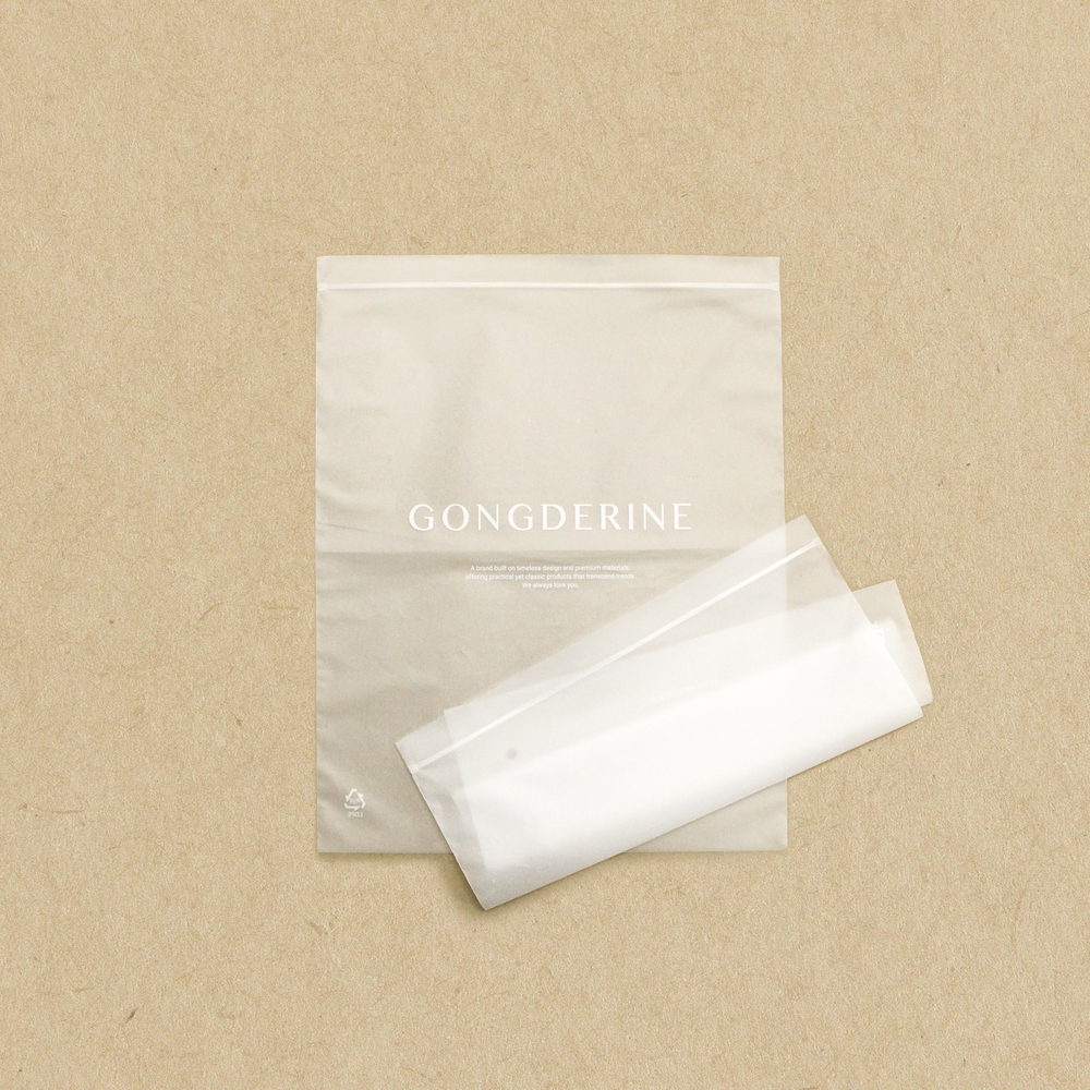 공드린 지퍼백 제작사례