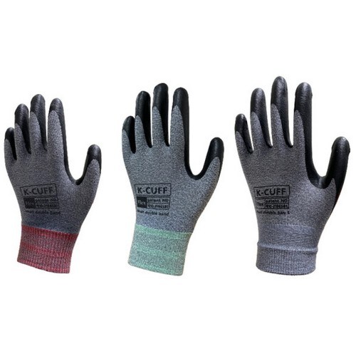 [10+1/무배]국내생산 K-CUFF 스마트 더블밴드 코팅장갑 M 사이즈 10세트 