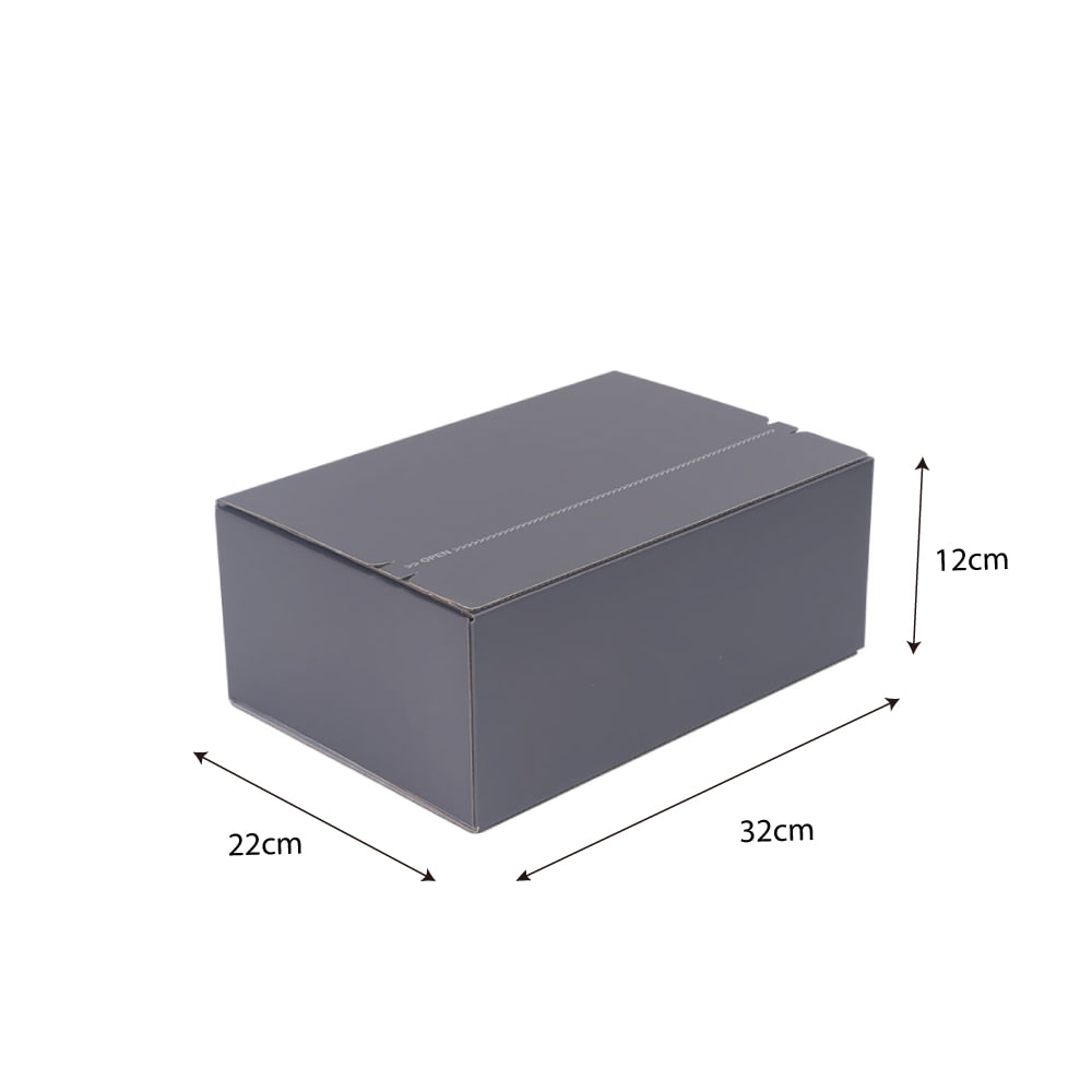 노테이프 크라프트 친환경 칼라대형고급박스 320X220X120 (mm) 50개