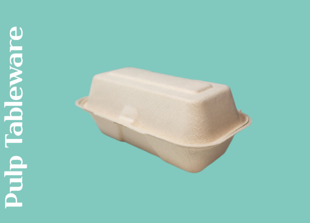 일회용 도시락 핫도그 펄프용기 B-016 500개