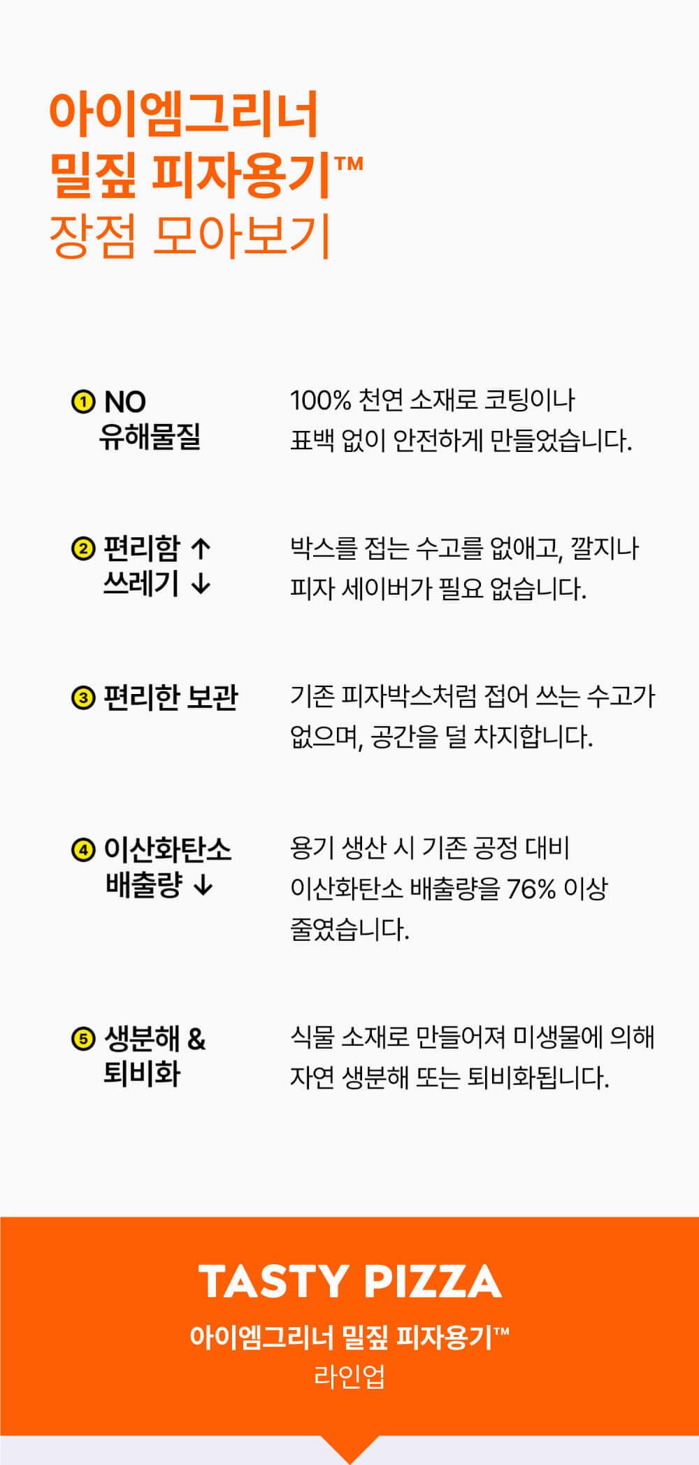 원형 밀짚 피자 용기 + 뚜껑 S 세트 200개