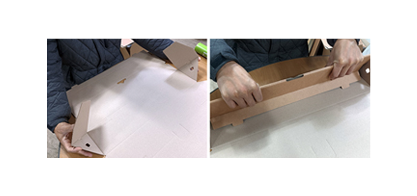삼각 폴더박스 360x175 25개
