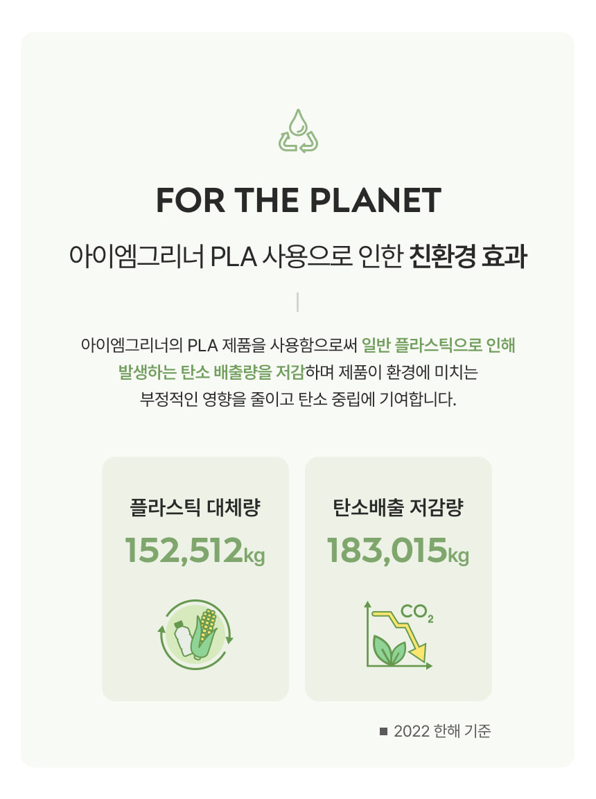 친환경 PLA 용기 360ml + 뚜껑 세트 1000개