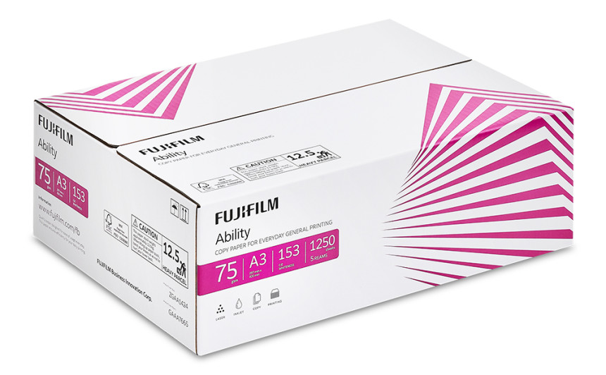 후지필름 복사용지 어빌리티 75g A3 1250매 FSC인증