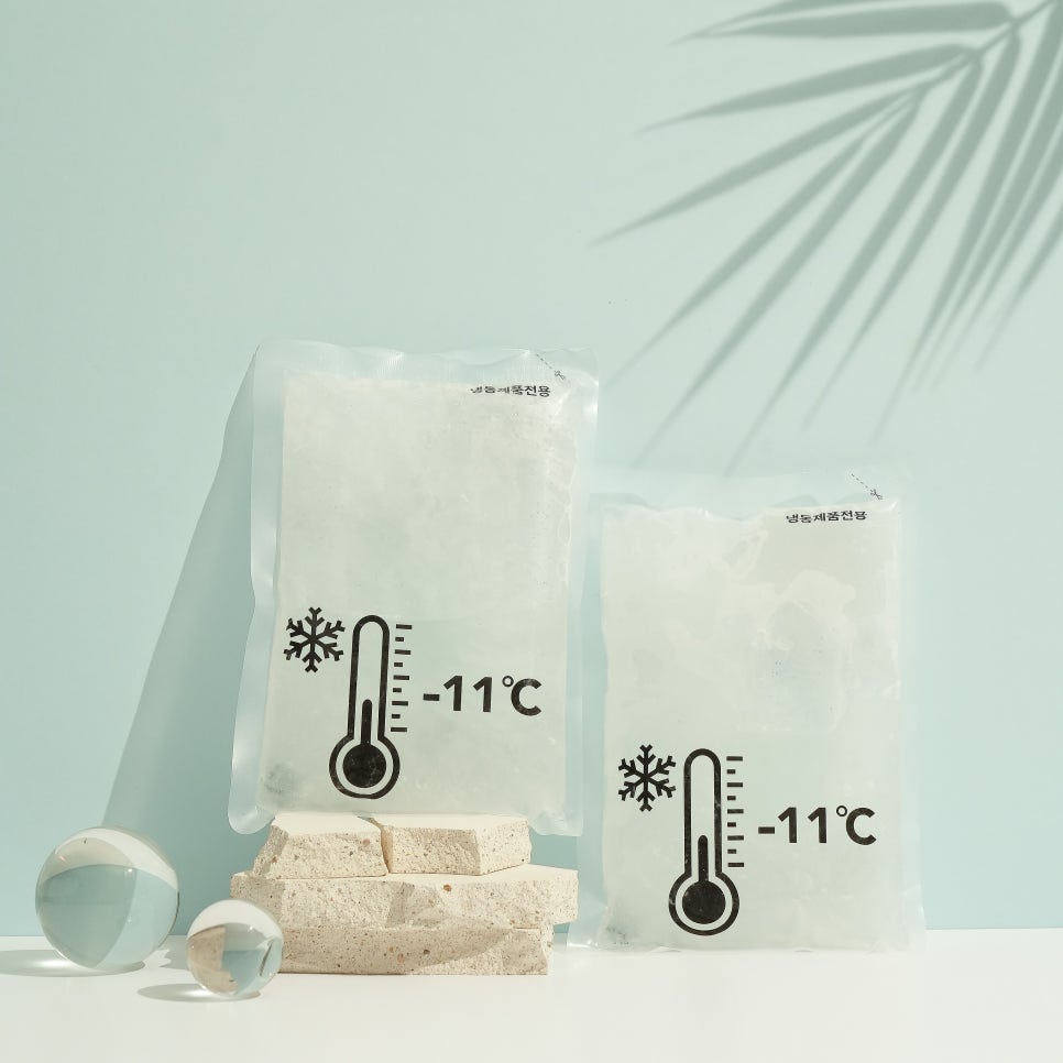 친환경 PCM 냉동팩 샘플