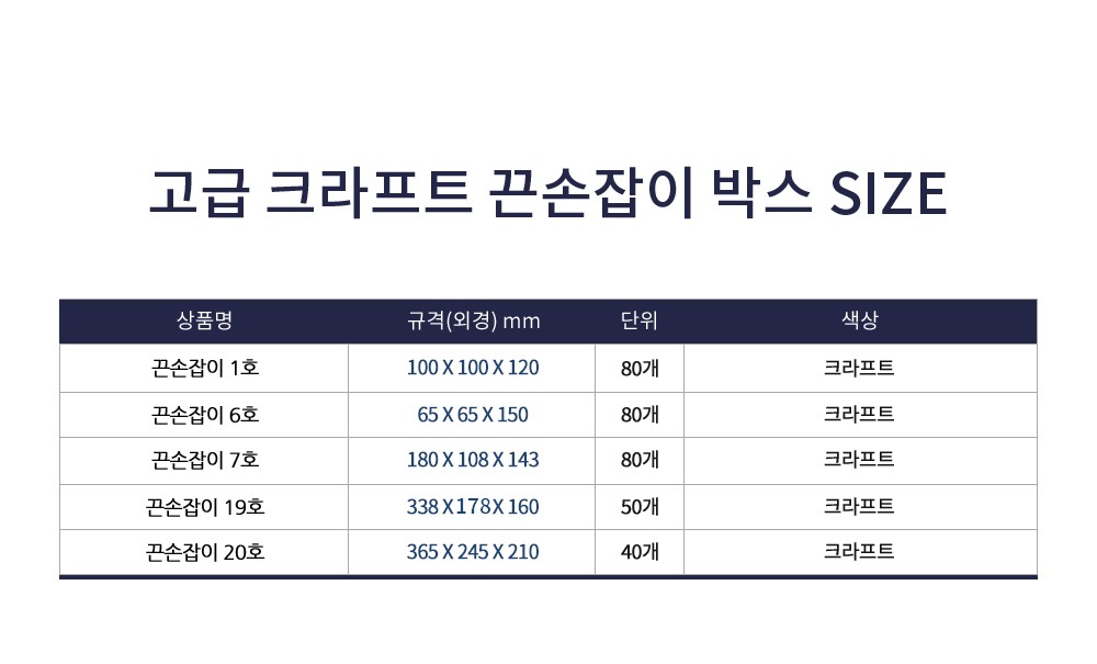 끈손잡이 박스 20호 365x245x210 40개