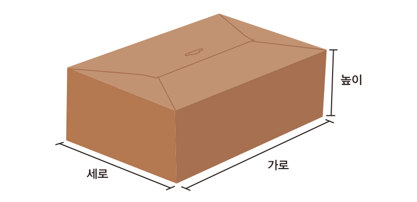 [CARET-104] 1BOX 104개 210x160x120