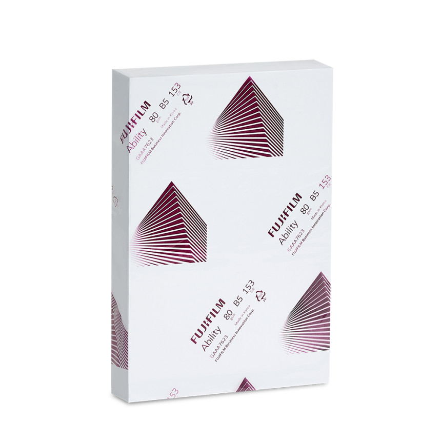 후지필름 복사용지 어빌리티 80g B5 2500매 FSC인증