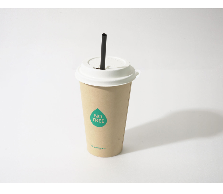 10 12 16온스 개폐형 펄프 뚜껑 화이트 1000개