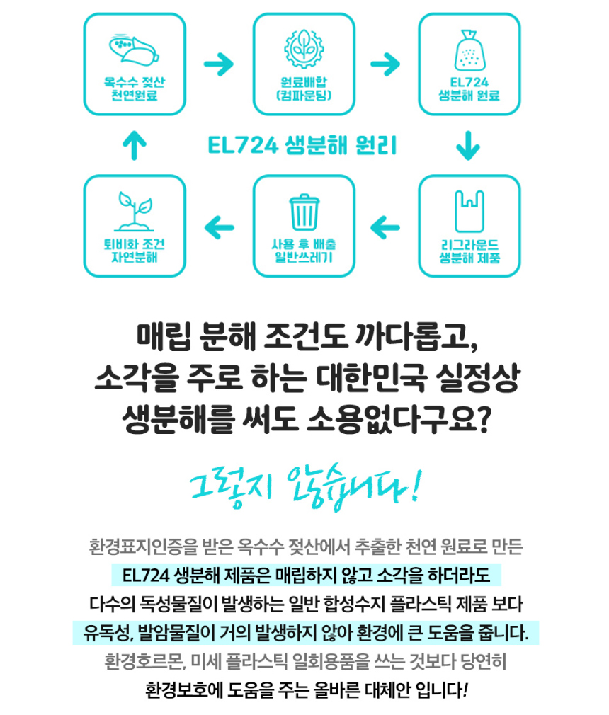 다시 땅으로 투명속비닐 11x17+4 [미니] 1000장 (타공)